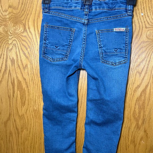 Hudson Medium Wash Skinny Jean Girls Sz 7 Stretchy Adjustable Comfortable - Picture 13 of 16